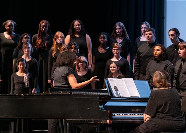 2023 All County Chorus Students Performing